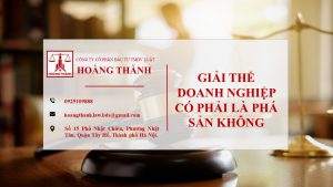 Giải thể doanh nghiệp có phải là phá sản không