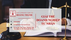 Giải thể doanh nghiệp tư nhân