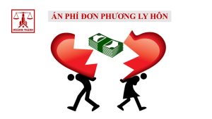 Án phí đơn phương ly hôn